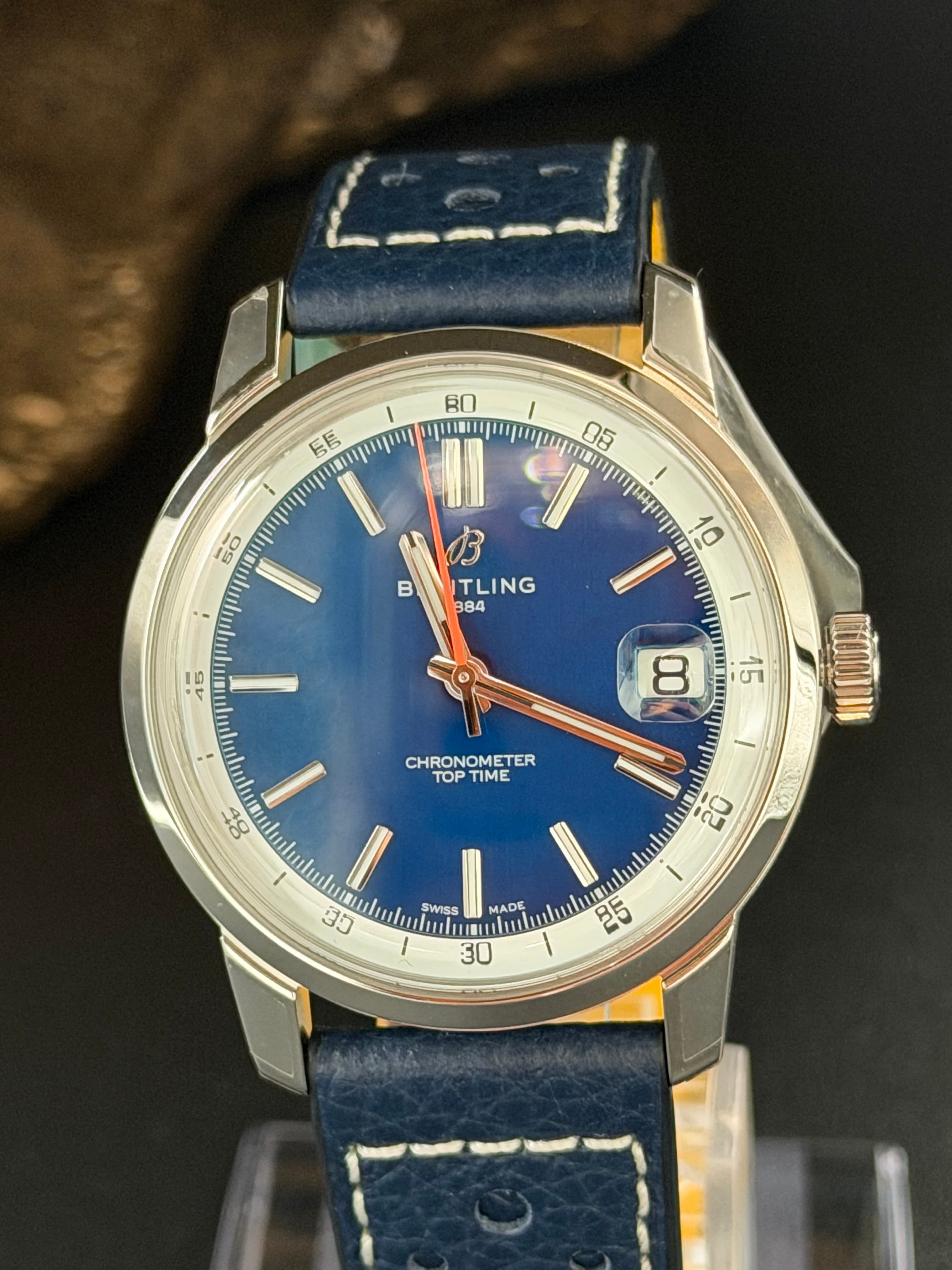 Breitling Top TIme B31 38mm Blue Dial