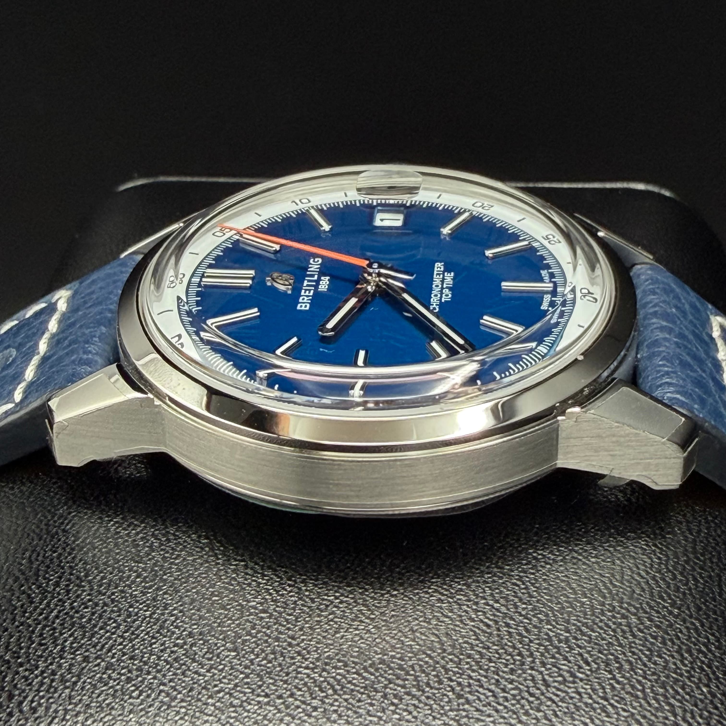 Breitling Top TIme B31 38mm Blue Dial - view 8