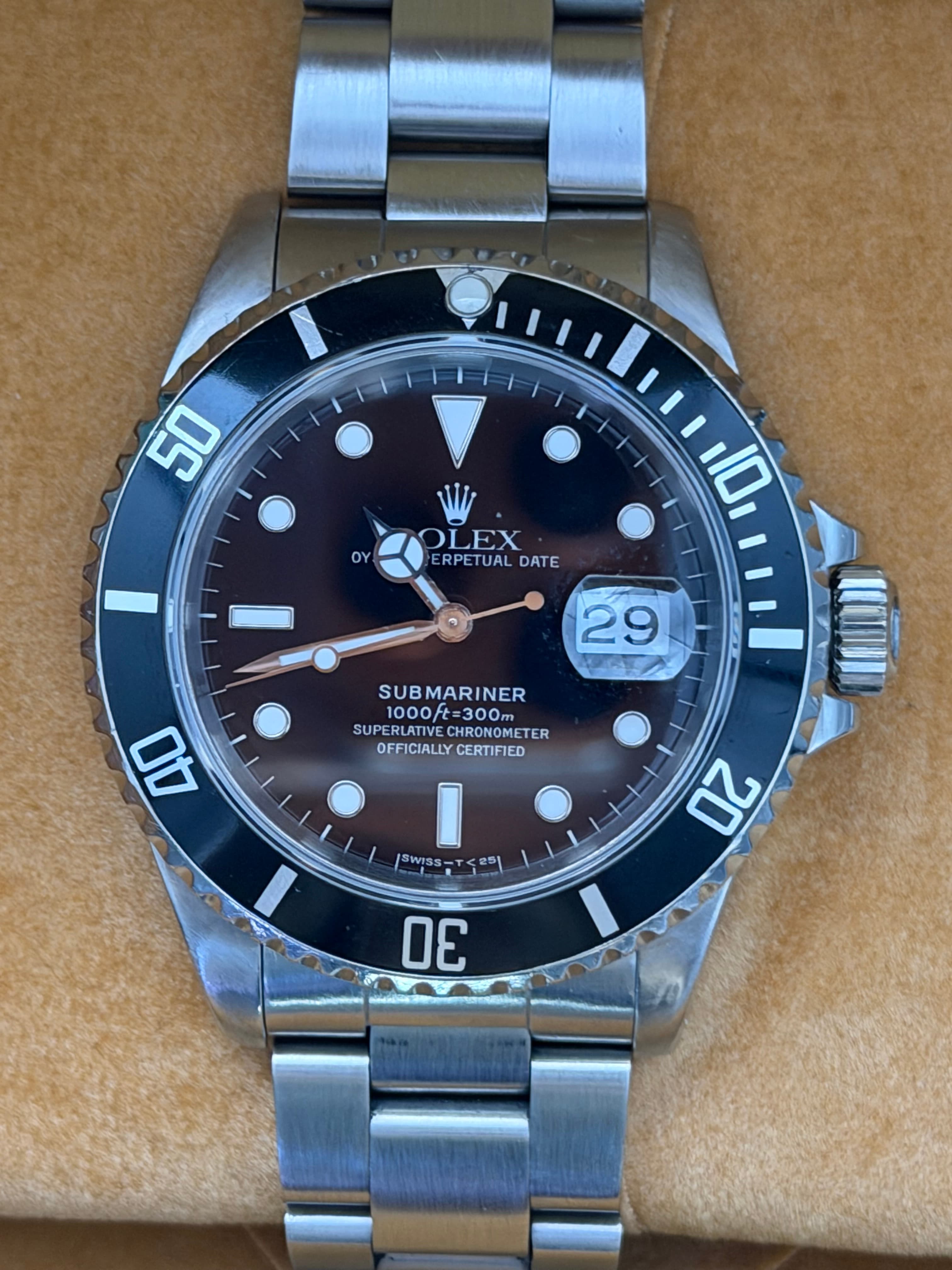 Rolex Submariner Date Black Dial